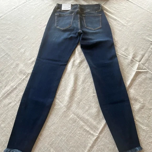 NWT KanCan Dark Blue Ankle Skinny Jean - Picture 3 of 8